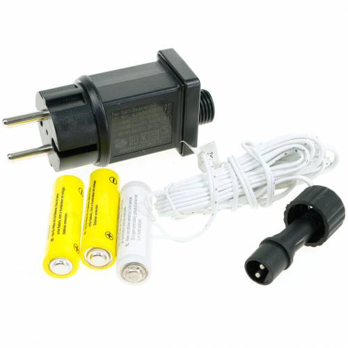 Article Adaptateur batterie blanc 3m 4.5V 3 x AA