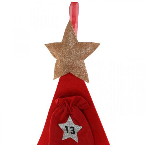Article Calendrier de l'Avent à remplir soi-même en feutre Sapin de Noël H115cm