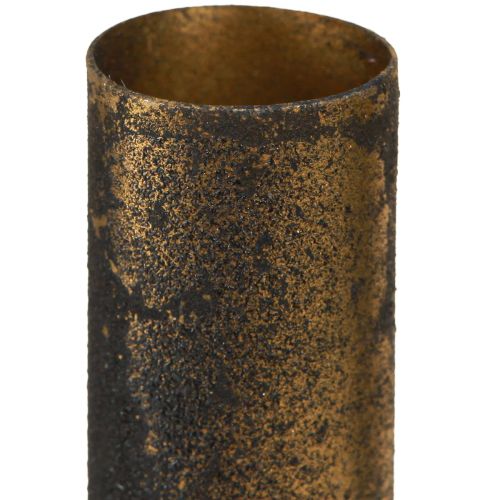 Article Bougeoir de l&#39;Avent vintage doré pour bougies bâtons Ø23mm 4 pièces