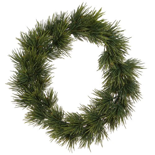 Couronne de l&#39;Avent artificielle en pin, décoration verte sapin Ø30cm