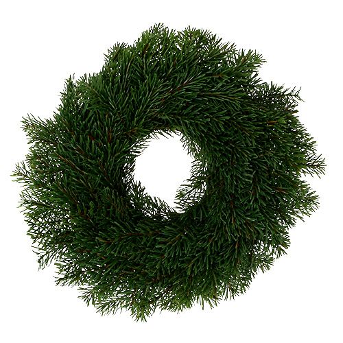 Floristik24 Couronne de l'Avent avec sapin Ø40cm H9cm
