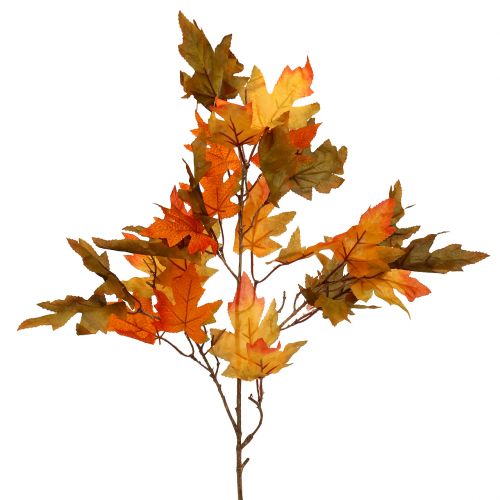 Branche d'érable artificielle orange 90cm