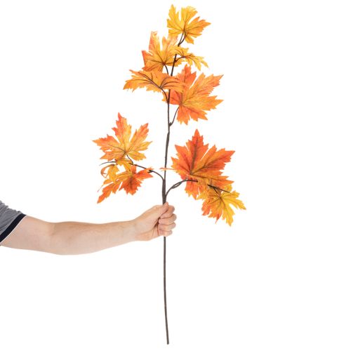 Branche d'érable artificielle 100 cm en couleurs d'automne | Floristik24.fr