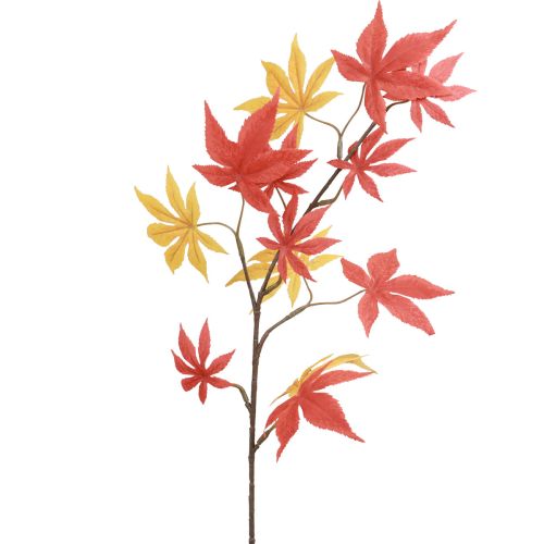 Érable japonais artificiel érable japonais orange rouge 75cm