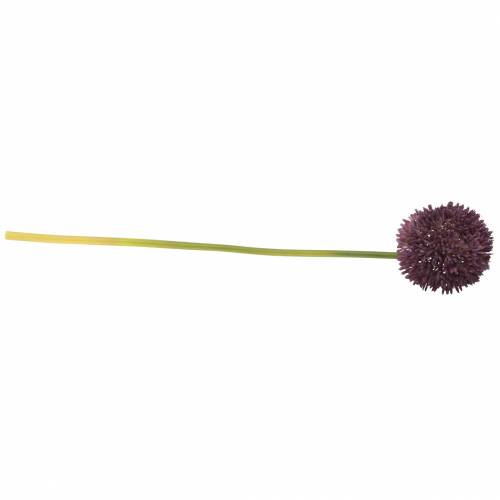 Floristik24 Allium d'ornement lilas artificiel Ø12cm 65cm