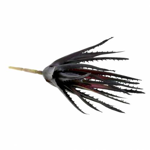 Article Aloe Vera violet artificiel 26cm