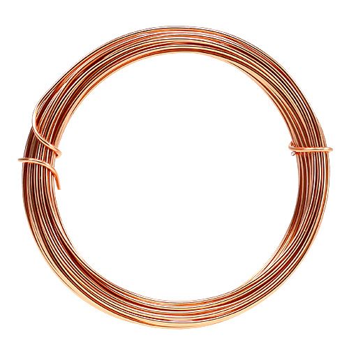 Fil aluminium 2mm 100g 12m cuivre