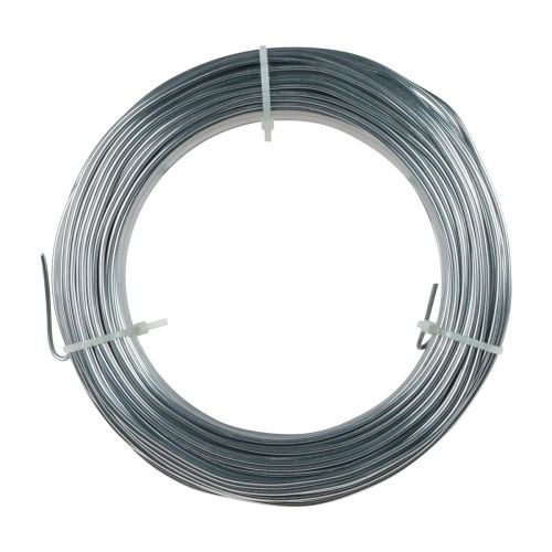 Article Fil d'aluminium fil d'aluminium 2mm fil de bijoux argent 118m 1kg