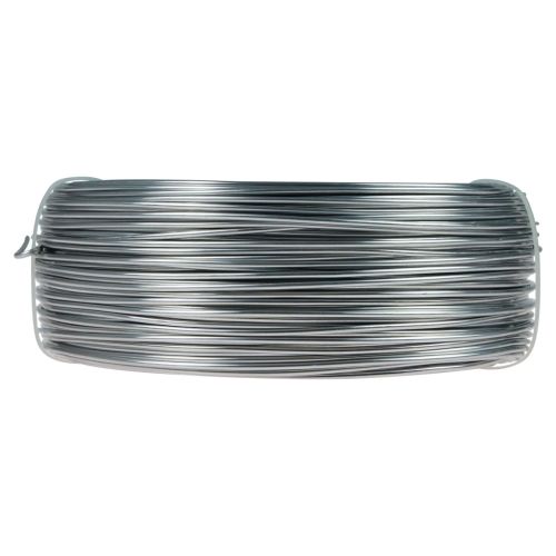 Article Fil d&#39;aluminium fil d&#39;aluminium 2mm fil de bijoux argent 118m 1kg