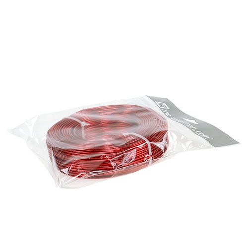 Article Fil en aluminium Ø 2 mm 500 g 60 m rouge