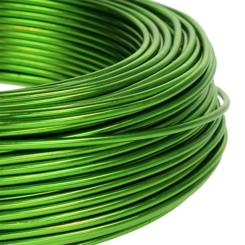Fil aluminium Ø2mm Mai vert 60m 500g