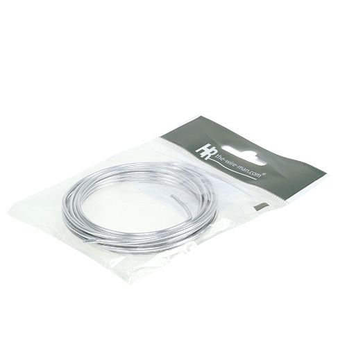 Article Fil aluminium 2mm argent 3m