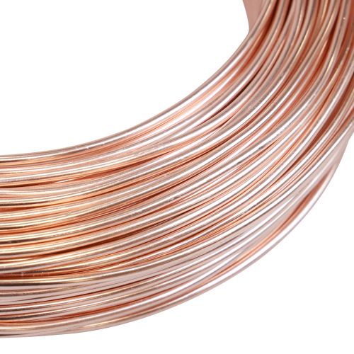 Article Fil d&#39;aluminium fil d&#39;aluminium 2mm fil de bijoux or rose 60m 500g