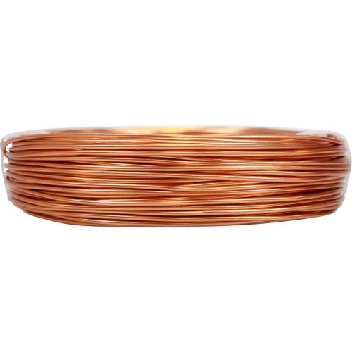 Fil aluminium orange Ø2mm 500g 60m | Floristik24.fr