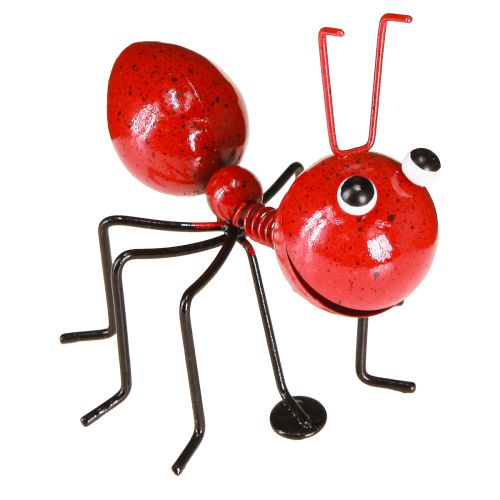 Article Figurines décoratives en métal avec aimant en forme de fourmi 11 × 8,5 × 10 cm 4 pièces