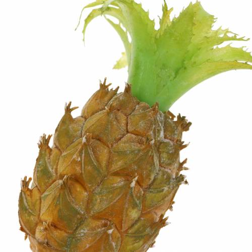 Article Mini ananas artificiel H6.5cm - 8cm 6 pcs