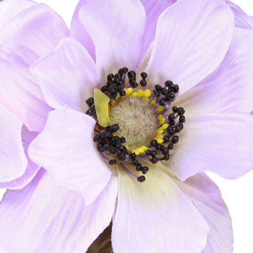 Article Anémone fleurs artificielles anémones lilas L34cm 4pcs