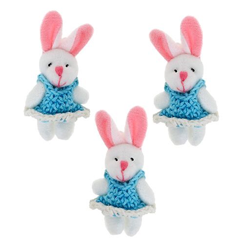 Article Suspension lapin 5,5 cm bleu 9 p.