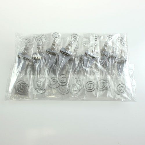Floristik24 Badges avec coeur 12cm 16 pcs