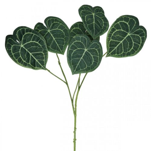 Article Feuilles d&#39;Anthurium Artificielles Fausse Plante Verte 96cm