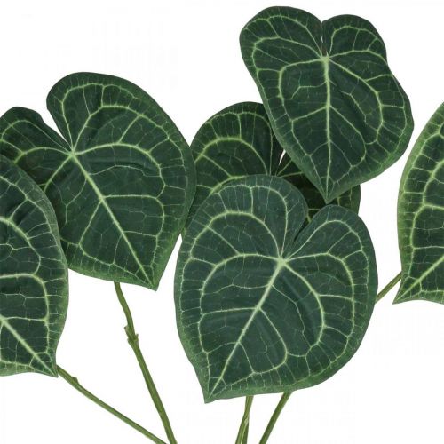 Article Feuilles d&#39;Anthurium Artificielles Fausse Plante Verte 96cm