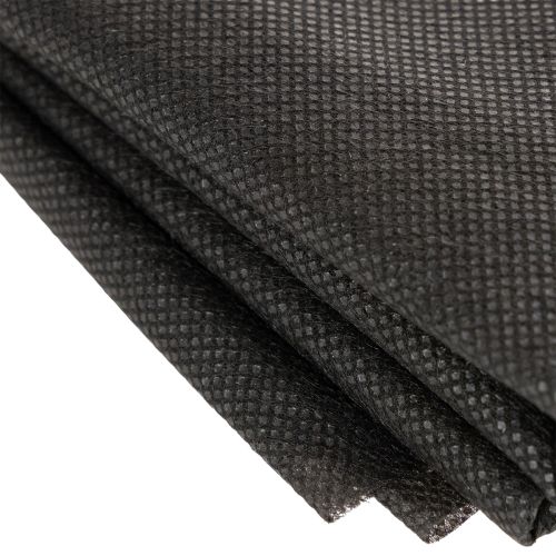 Toile anti-mauvaises herbes 150x500 cm en polypropylène noir | Floristik24.fr