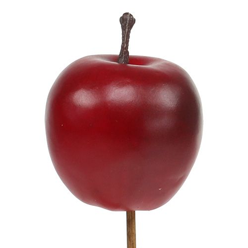 Article Pomme artificielle rouge Ø5.5cm 12p
