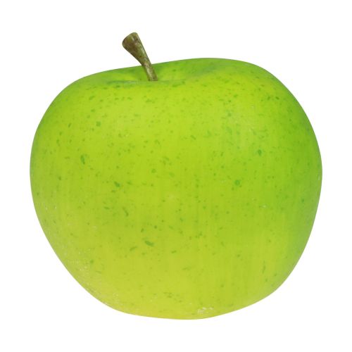 Déco vert pomme, fruit décoratif, mannequin alimentaire Ø6,5cm