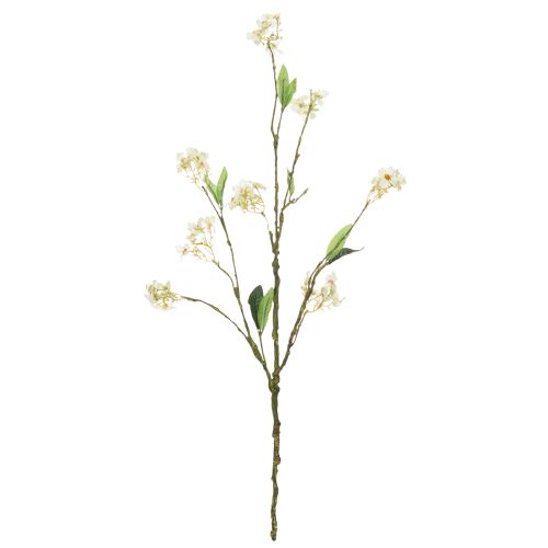 Article Branche de pommier en fleurs, branche de fleur artificielle, blanche, 65 cm, 1 pièce