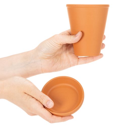 Réservoir d'eau Aquasafe avec fontaine à insectes pour jardin, balcon, terrasse, 12 cm, lot de 3 | Floristik24.fr