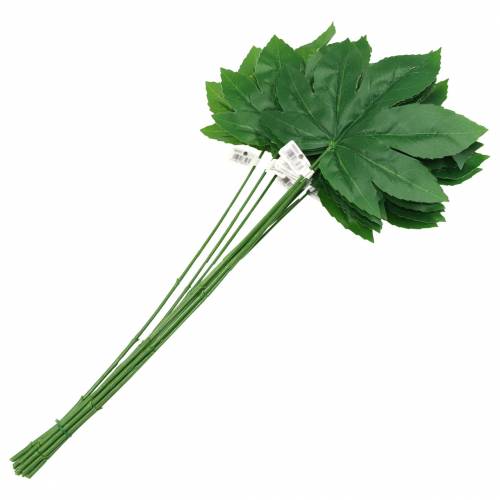 Article Feuille d'Aralia avec tige verte L61.5cm 12pcs