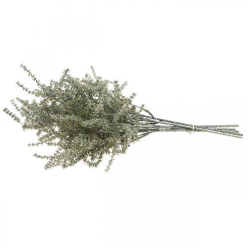 Floristik24 Branche décorative de mélèze artificiel lavé blanc 45cm 6pcs