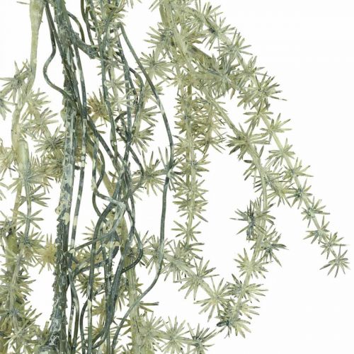 Article Guirlande artificielle décoration mélèze givré blanc gris 170cm