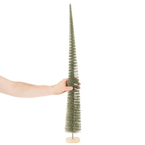 Sapin de Noël artificiel avec socle en bois pour décorations de Noël, 80 cm | Floristik24.fr