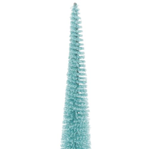 Sapin de Noël artificiel, fin, avec base en bois, 40 cm | Floristik24.fr