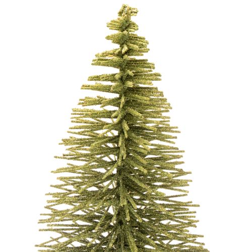 Sapin de Noël artificiel vert avec support pour décoration de table, 90 cm | Floristik24.fr