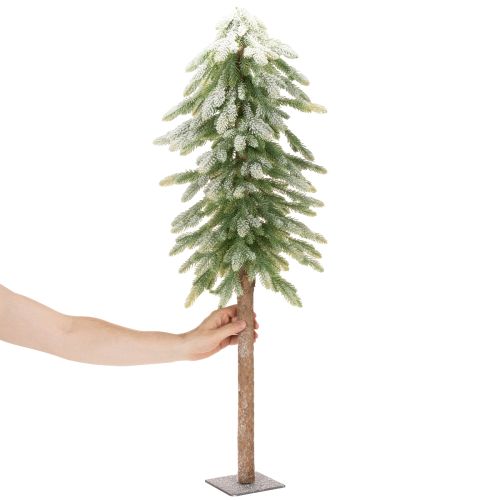 Sapin artificiel décoré de neige, hiver et Noël, 95 cm | Floristik24.fr