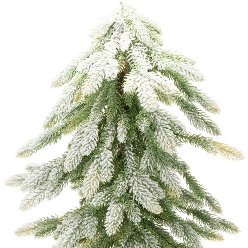 Sapin artificiel décoré de neige, hiver et Noël, 95 cm | Floristik24.fr