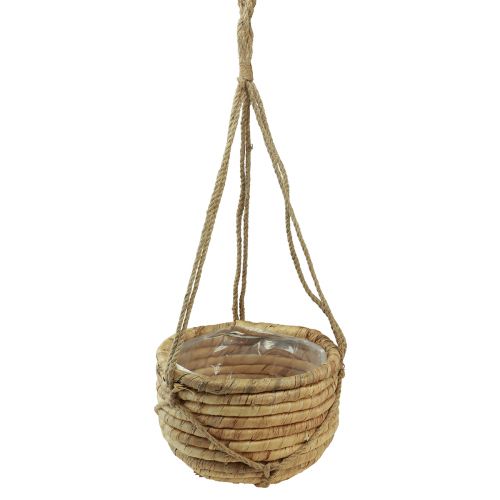 Floristik24 Panier à suspendre jacinthe d&#39;eau naturel 25/31cm lot de 2