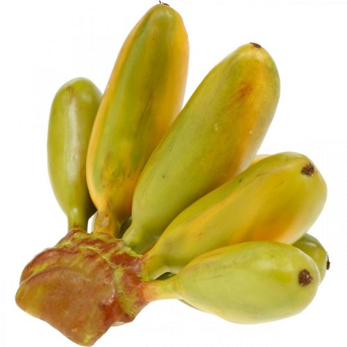 Régime artificiel de banane, fruit décoratif, bébé banane L7–9cm