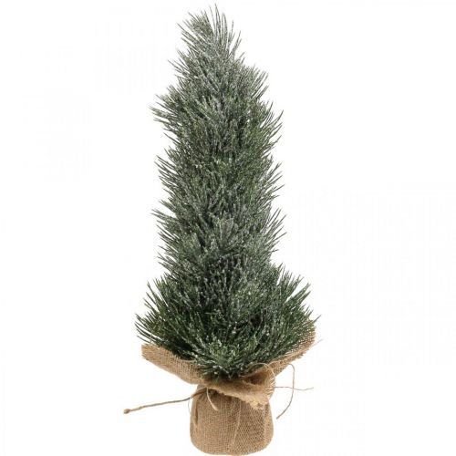 Floristik24 Mini sapin de Noël enneigé artificiellement dans un sac H41cm