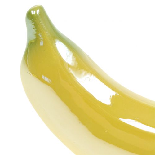Floristik24 Banane en céramique 12cm 3pcs