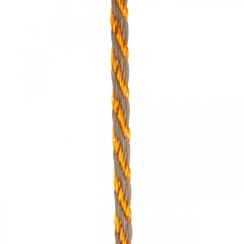 Cordon, cordon bijoux, cordon doré Couleurs naturelles dorées L20m Ø4cm