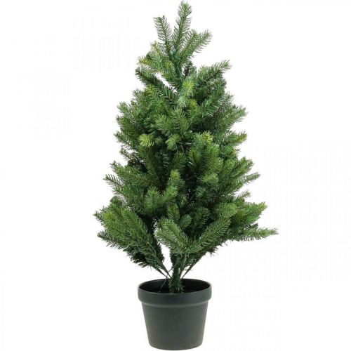 Floristik24 Sapin de Noël artificiel en pot LED extérieur 90cm