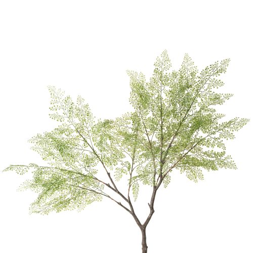 Künstlicher arbre avec feuilles fines 120 cm en plastique et soie pour intérieur | Floristik24.fr