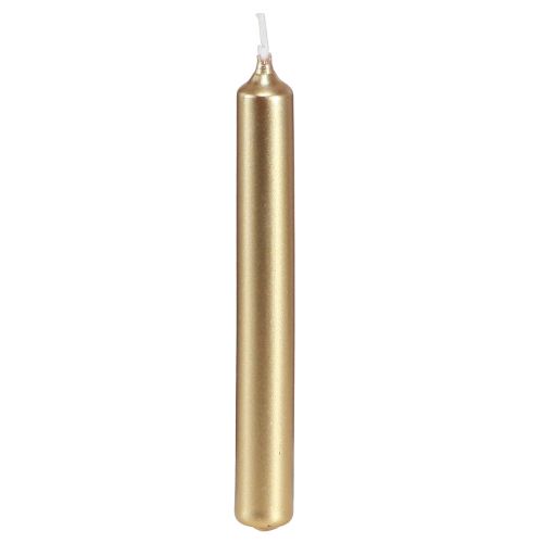 Article Bougies de sapin bougies pour sapin de Noël or 13x105mm 20 pcs