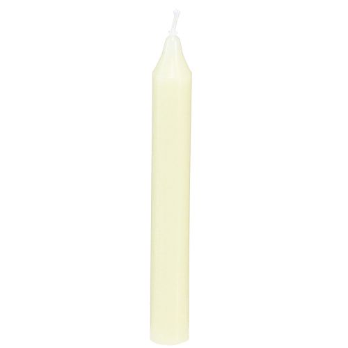 Article Bougies d&#39;arbre bougies bâton Ø13mm bougies jaune H10cm 22 pcs