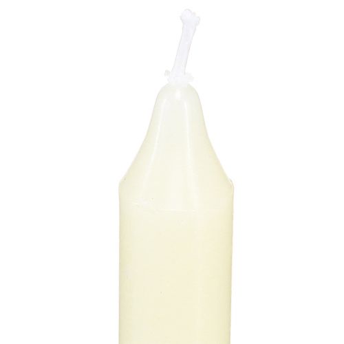 Article Bougies d&#39;arbre bougies bâton Ø13mm bougies jaune H10cm 22 pcs