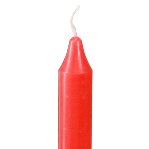 Article Bougies d&#39;arbre bougies en bâton bougies Ø13mm rouge 10,5cm 44pcs