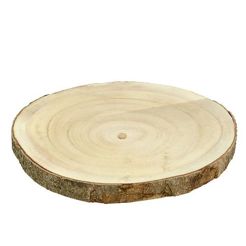 Floristik24 Tranche d'arbre nature Ø20cm - 30cm